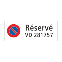 2-50 révervé n° plaque
